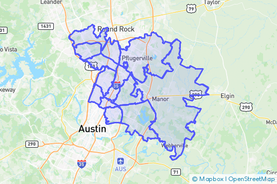 Service Area Map