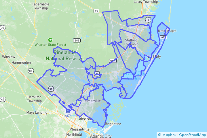 Service Area Map