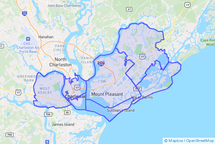 Service Area Map