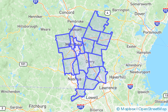 Service Area Map