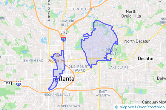 Service Area Map