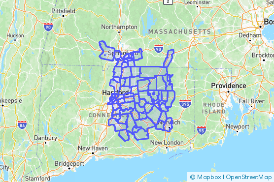 Service Area Map