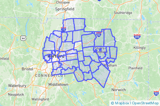Service Area Map