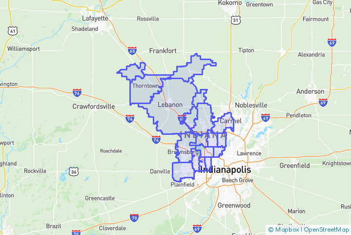 Service Area Map