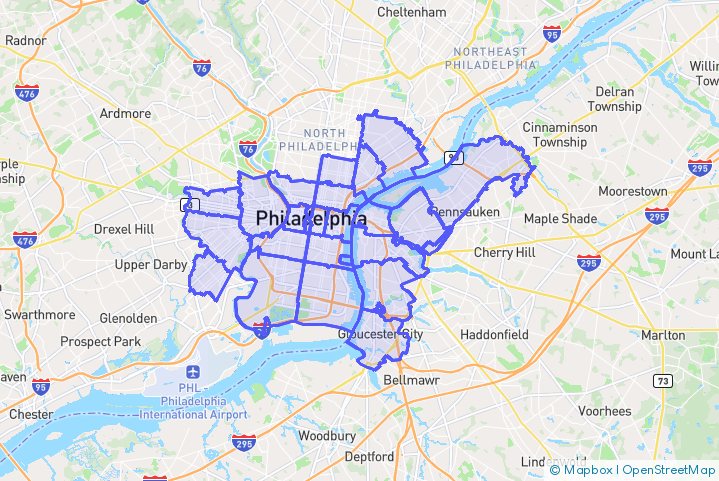 Service Area Map