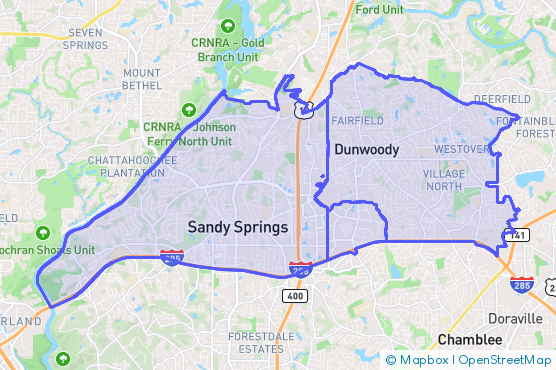 Service Area Map