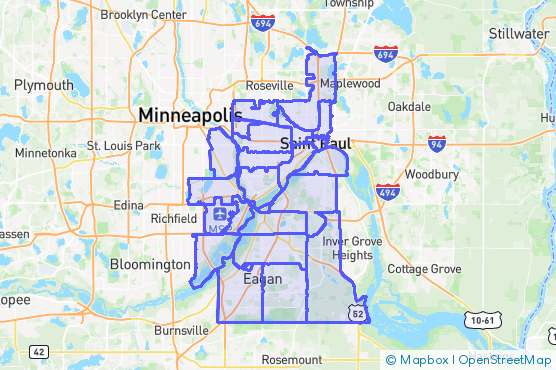 Service Area Map