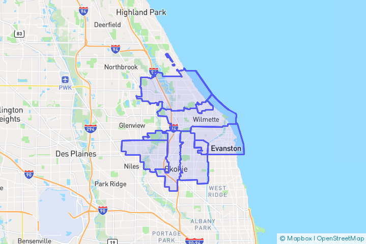 Service Area Map