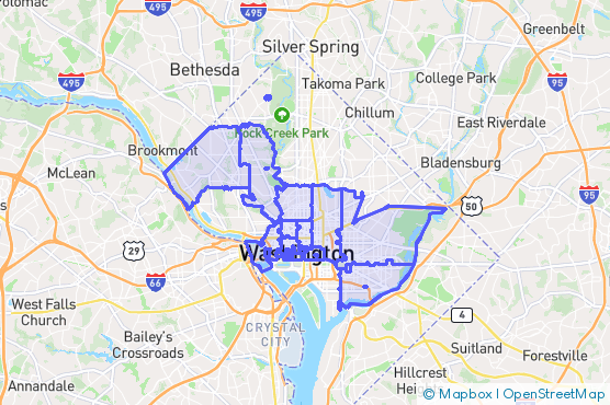 Service Area Map