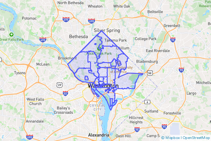 Service Area Map
