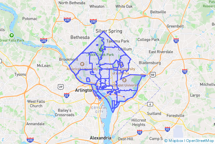Service Area Map