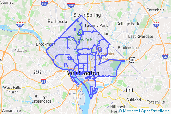 Service Area Map