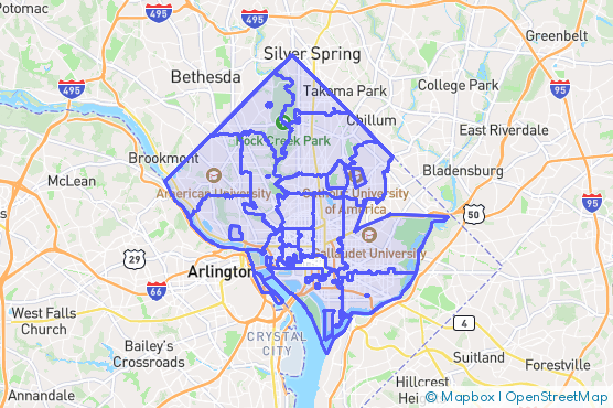 Service Area Map