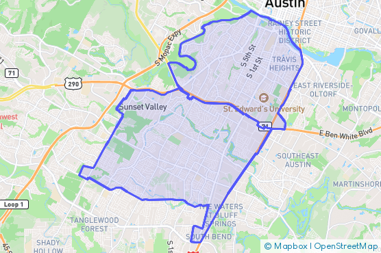 Service Area Map
