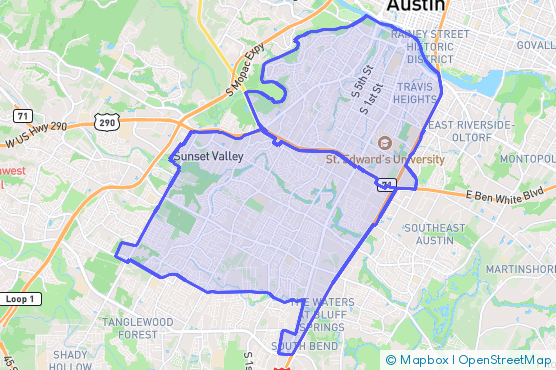 Service Area Map