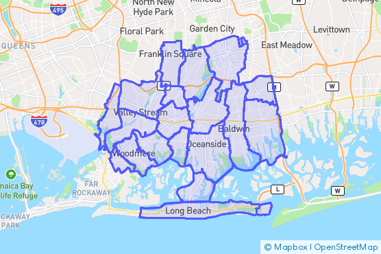 Service Area Map