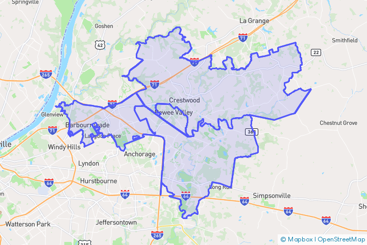 Service Area Map