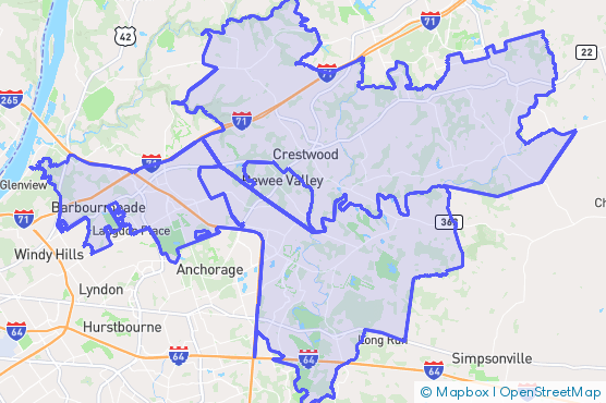 Service Area Map