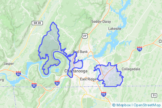 Service Area Map