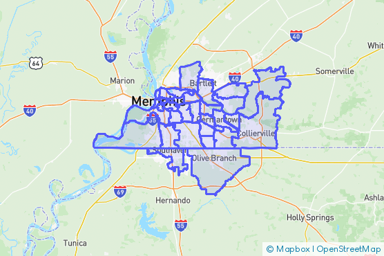 Service Area Map