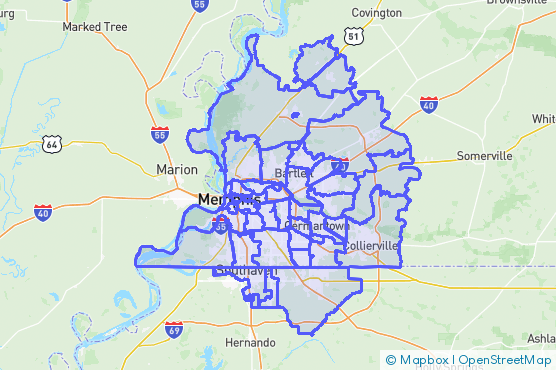 Service Area Map