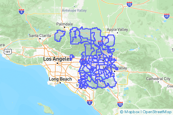 Service Area Map
