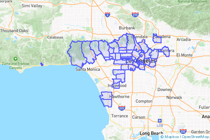 Service Area Map