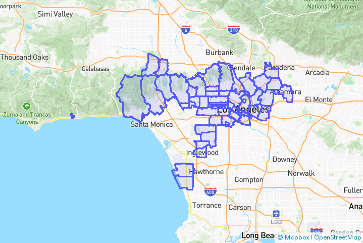 Service Area Map