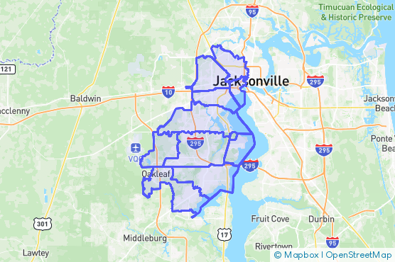 Service Area Map