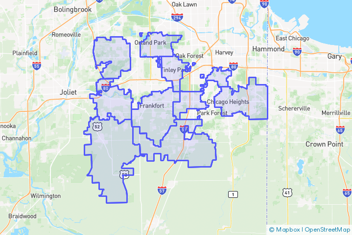 Service Area Map
