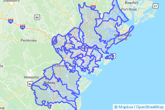 Service Area Map