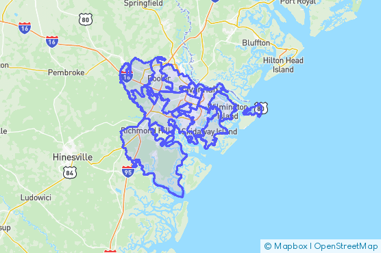 Service Area Map