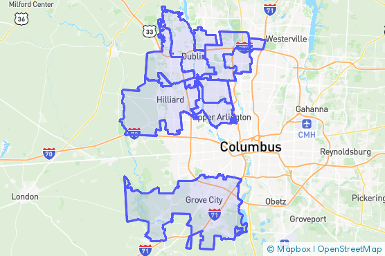 Service Area Map