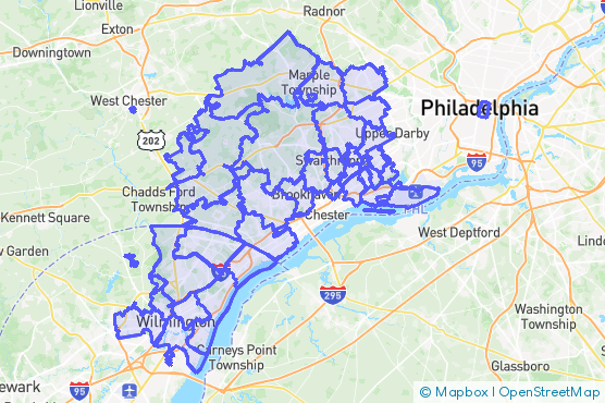Service Area Map