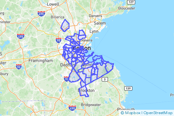 Service Area Map