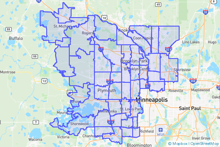 Service Area Map
