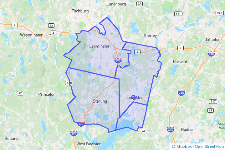 Service Area Map
