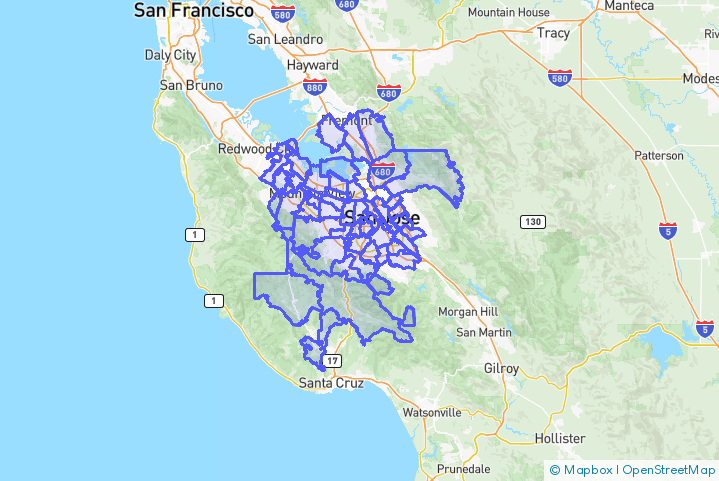 Service Area Map