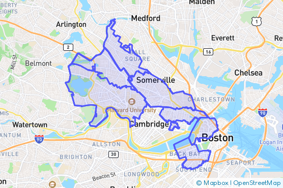 Service Area Map