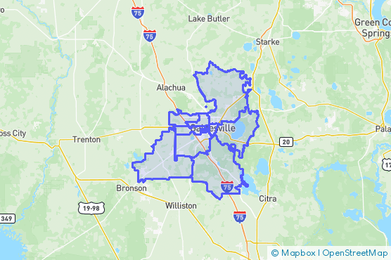Service Area Map