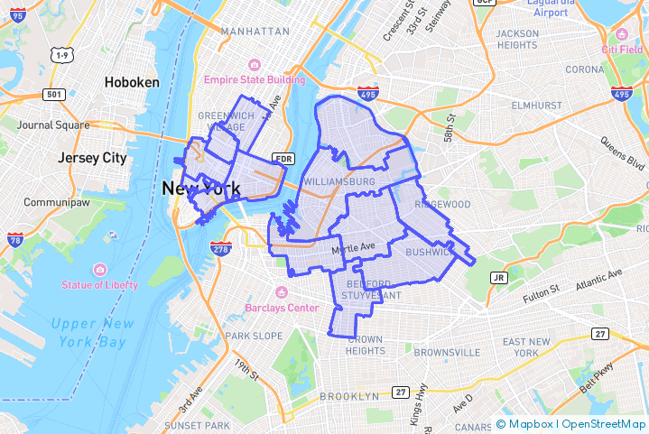 Service Area Map