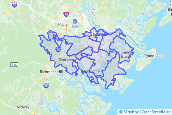 Service Area Map