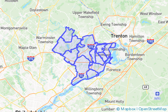 Service Area Map