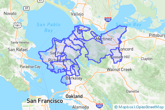 Service Area Map