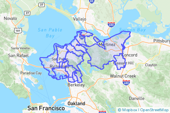 Service Area Map