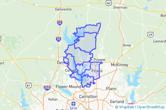 Service Area Map