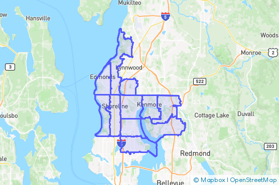 Service Area Map