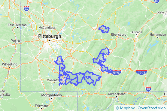 Service Area Map