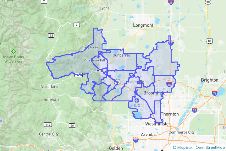 Service Area Map