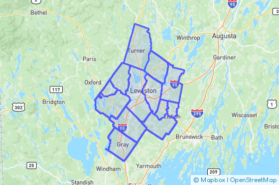 Service Area Map